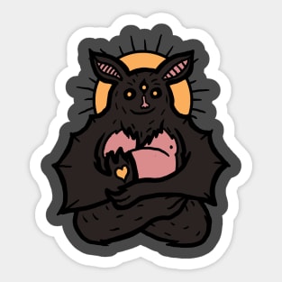 Spirit animal: Bat Sticker